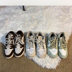 NIKE Dunks and Jordan shoe BUNDLE!